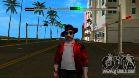 Zombie 107 from Zombie Andreas Complete for GTA Vice City