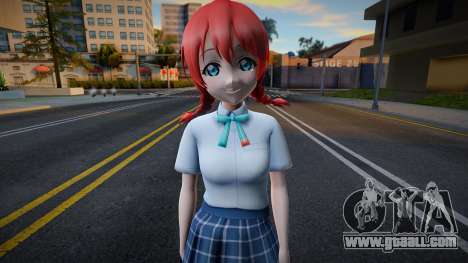 Emma from Love Live v1 for GTA San Andreas