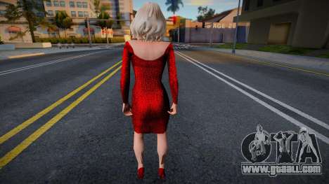 Girl in an evening dress for GTA San Andreas