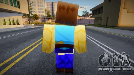 Minecraft Skin HD v24 for GTA San Andreas