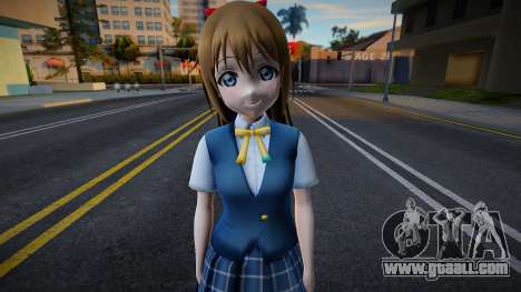 Shizuku from Love Live v1 for GTA San Andreas