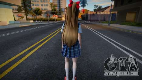 Shizuku from Love Live v1 for GTA San Andreas