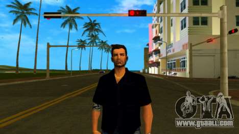 Adidas Shoes and black shirt for GTA Vice City