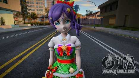 Nozomi Christmas for GTA San Andreas