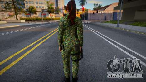 Army Girl 1 for GTA San Andreas