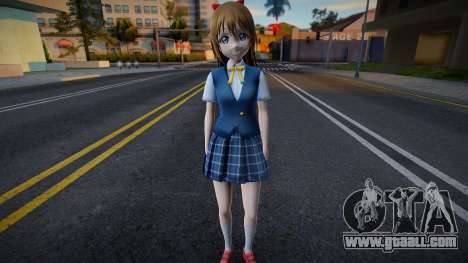 Shizuku from Love Live v1 for GTA San Andreas