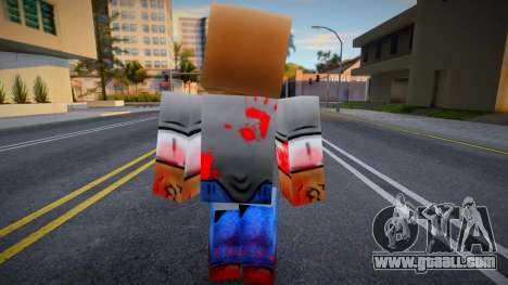 Minecraft Skin HD v20 for GTA San Andreas
