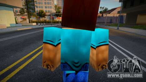 Minecraft Skin HD v19 for GTA San Andreas