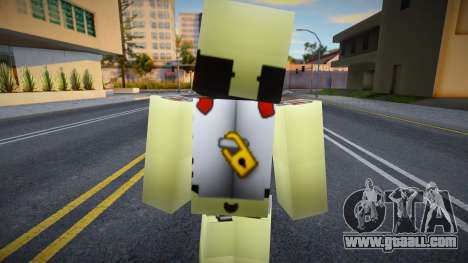 Minecraft Skin HD v13 for GTA San Andreas