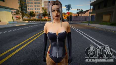 Sexy blonde in black for GTA San Andreas