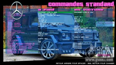 Mercedes-Benz Menu 7 for GTA Vice City