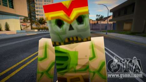 Minecraft Skin HD v7 for GTA San Andreas