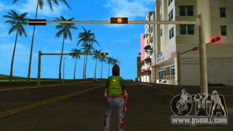 Zombie 38 from Zombie Andreas Complete for GTA Vice City