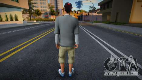 New guy in a cap for GTA San Andreas