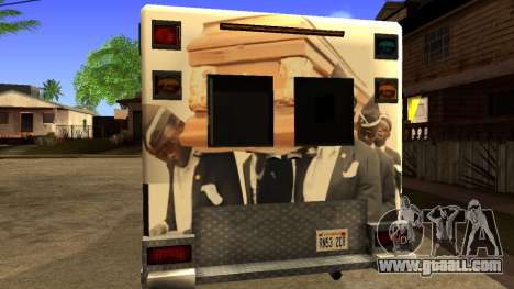 Coffin Dance Ambulance for GTA San Andreas