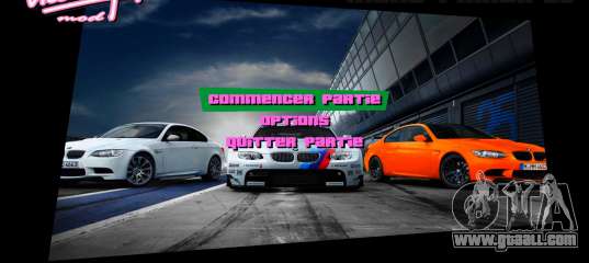 BMW Menu 2 for GTA Vice City