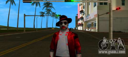 Zombie 107 from Zombie Andreas Complete for GTA Vice City