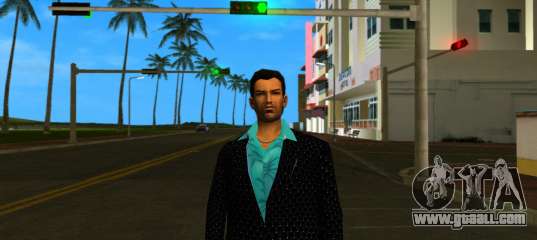 Tommy Vercetti with extra coat in Hawaiian for GTA Vice City