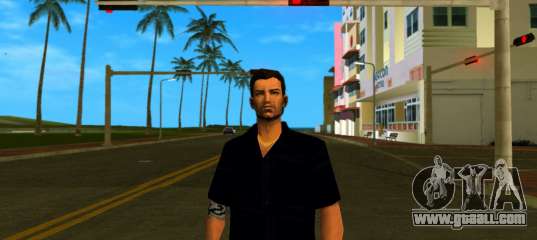 Adidas Shoes and black shirt for GTA Vice City