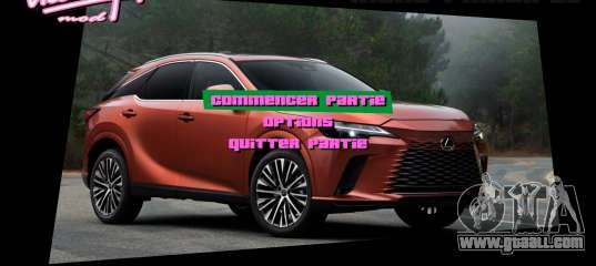 Lexus Menu 3 for GTA Vice City