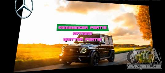 Mercedes-Benz Menu for GTA Vice City