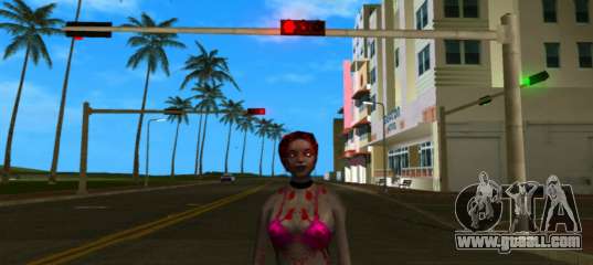 Zombie 6 from Zombie Andreas Complete for GTA Vice City