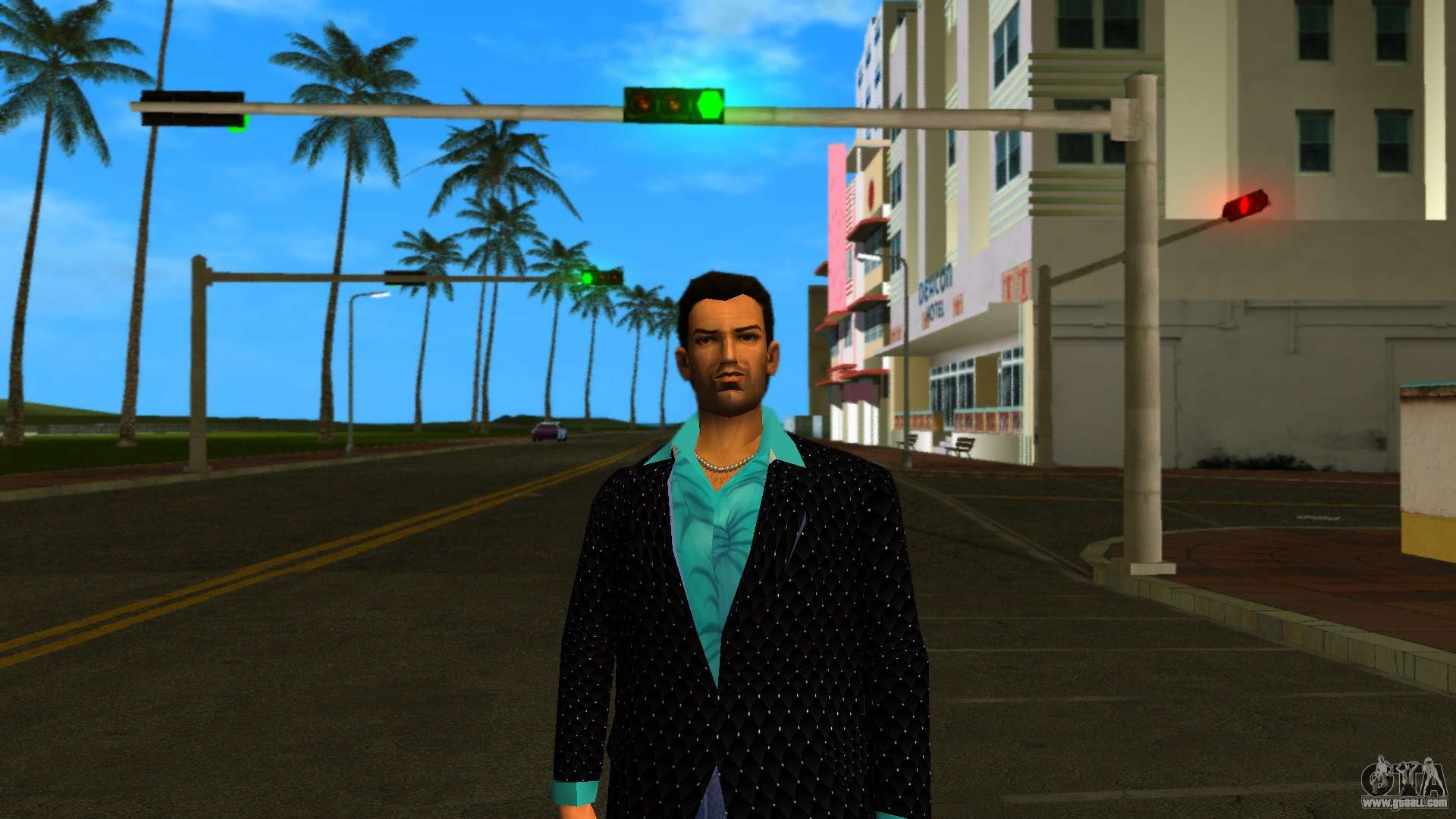 Tommy Vercetti with extra coat in Hawaiian for GTA Vice City