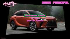 Lexus Menu 3 for GTA Vice City