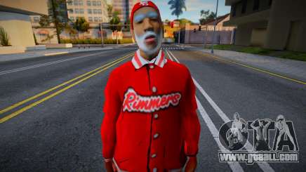Grove Street Santa for GTA San Andreas