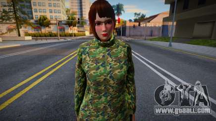 Army Girl 1 for GTA San Andreas