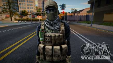 Mercenary from Contract Wars 1 for GTA San Andreas