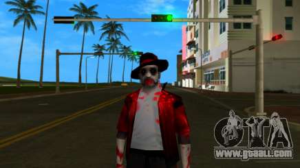 Zombie 107 from Zombie Andreas Complete for GTA Vice City