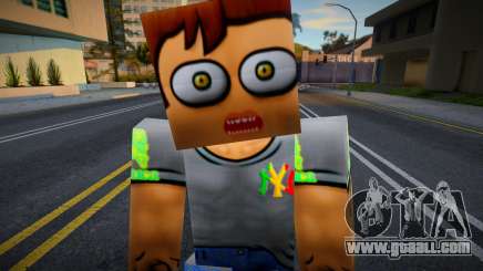 Minecraft Skin HD v21 for GTA San Andreas