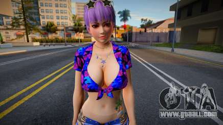 Ayane Loco Moco Vacation for GTA San Andreas