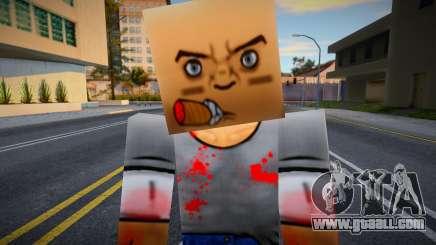 Minecraft Skin HD v20 for GTA San Andreas