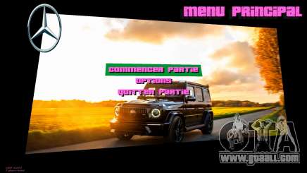 Mercedes-Benz Menu for GTA Vice City