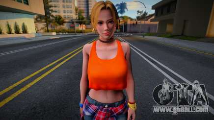 Tina Armstrong Costume 5 DOA 6 for GTA San Andreas