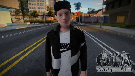 Young man Nike for GTA San Andreas