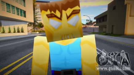 Minecraft Skin HD v24 for GTA San Andreas