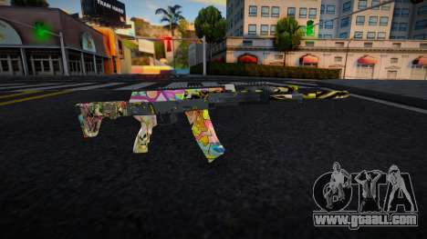 M4 Graffiti for GTA San Andreas