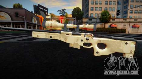 Gold Sniper Rifle 1 for GTA San Andreas