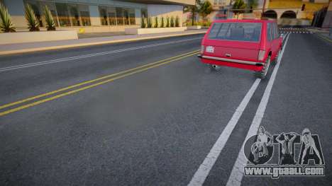 New Smoke Effects for Huntley for GTA San Andreas
