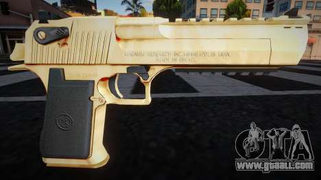 Gold ZubrPlain for GTA San Andreas