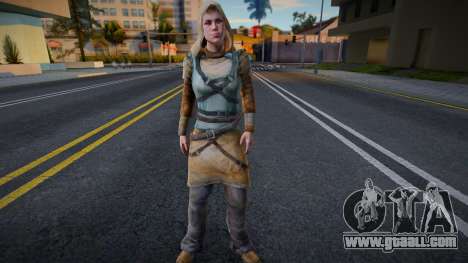 The Girl from Metro Last Light for GTA San Andreas