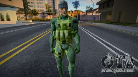 Solid Snake Green for GTA San Andreas