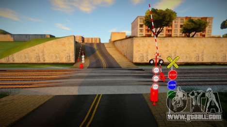 Railroad Crossing Mod Philippines v3 for GTA San Andreas