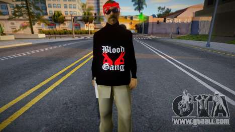 Bloods Skin 2 for GTA San Andreas