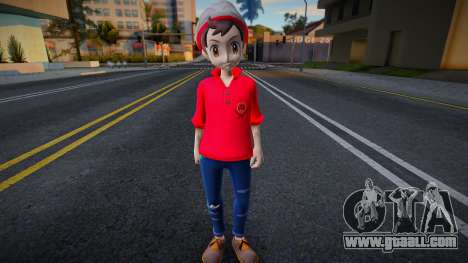 Pokemon Masters Ex: Protagonist - Victor for GTA San Andreas