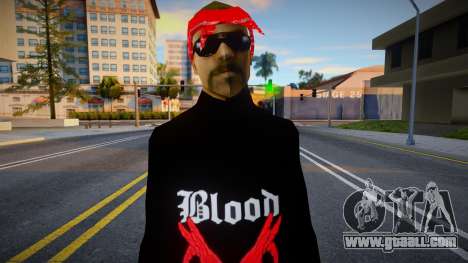 Bloods Skin 2 for GTA San Andreas
