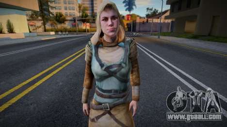 The Girl from Metro Last Light for GTA San Andreas